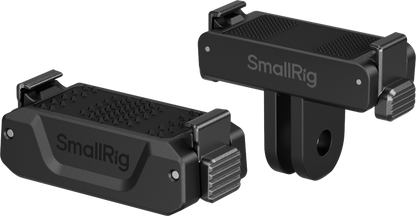 SmallRig 5918 Bidirectional QR Folding Adapter Support with 2-Prong Mount and 1/4"-20 Threaded hole