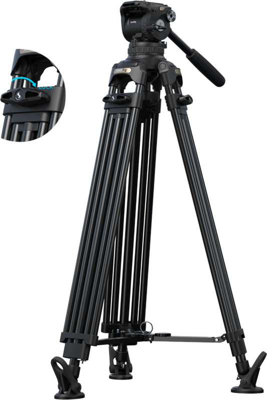 SmallRig 5577 FSD18 FreeSpeed Heavy-Duty Aluminum Alloy Tripod