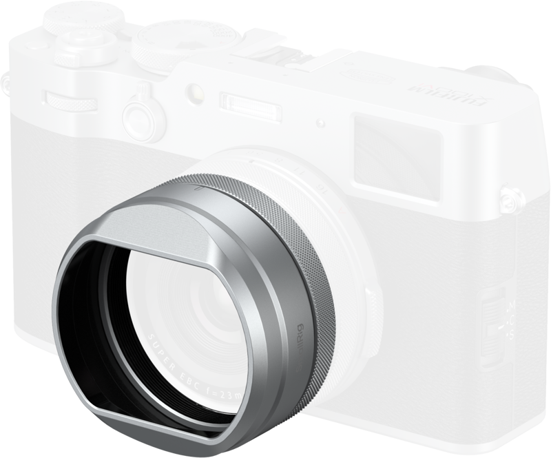SmallRig 5849 Lens Hood for FUJIFILM X100VI / X100V (Silver)