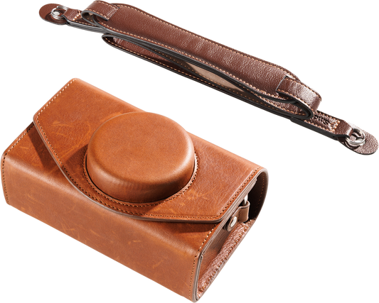 SmallRig 5986 Leather Storage Bag for FUJIFILM X-E5 / X100VI Brown
