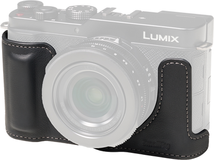 SmallRig 5698 Leather Half Case for Panasonic LUMIX L10 Black
