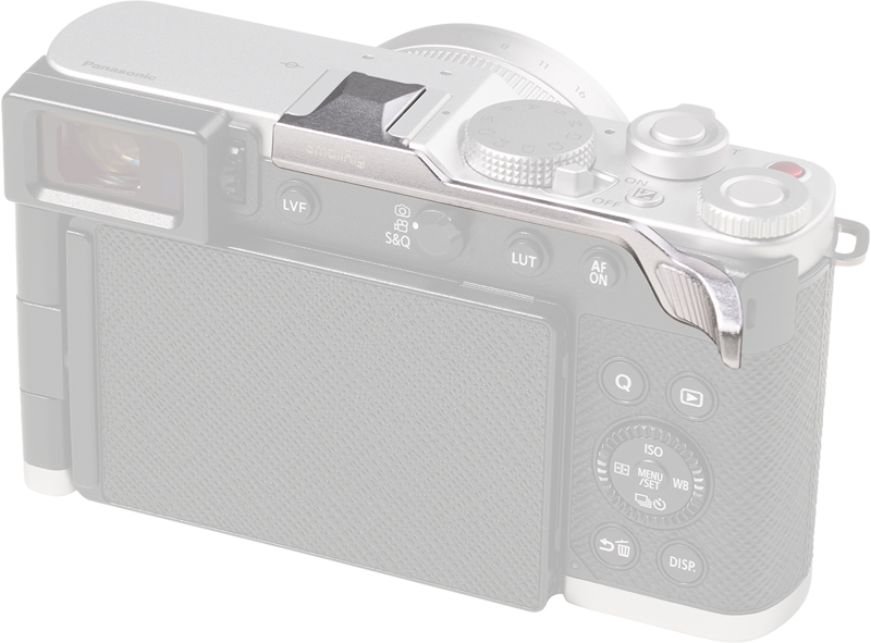 SmallRig 5703 Thumb Grip for Panasonic LUMIX L10 Silver