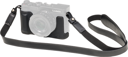 SmallRig 6274 Leather Half Case Kit for Panasonic LUMIX L10 Black