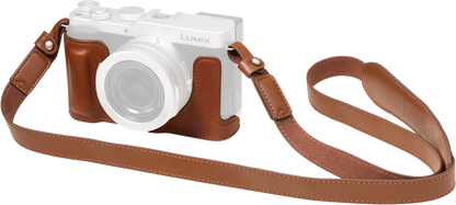 SmallRig 6275 Leather Half Case Kit for Panasonic LUMIX L10 Brown