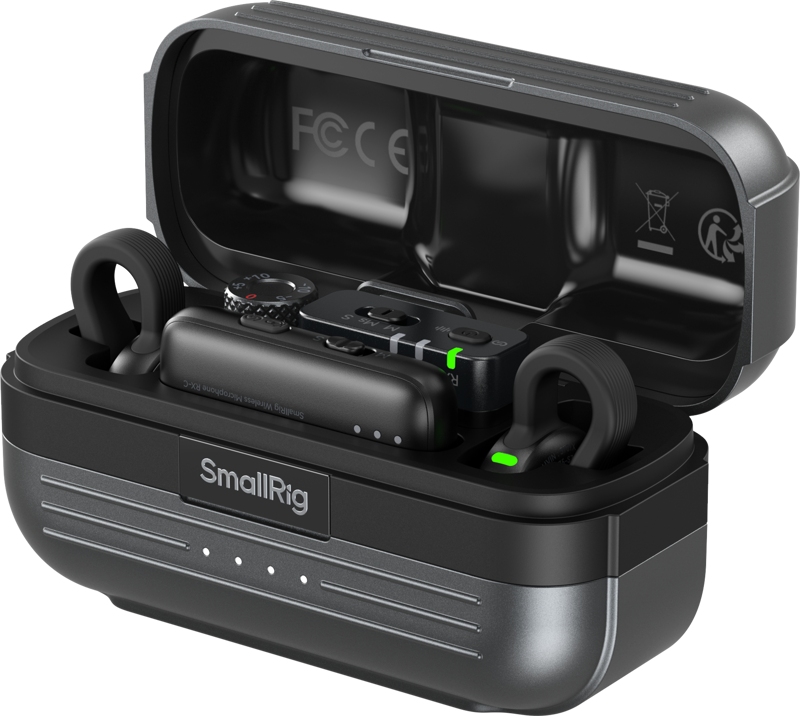 SmallRig 6526 S70 Wireless Microphone with Multi-Device Compatibility Black
