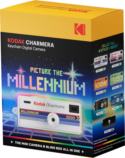 Kodak Charmera Millennium Keychain Digital Camera Blind Box