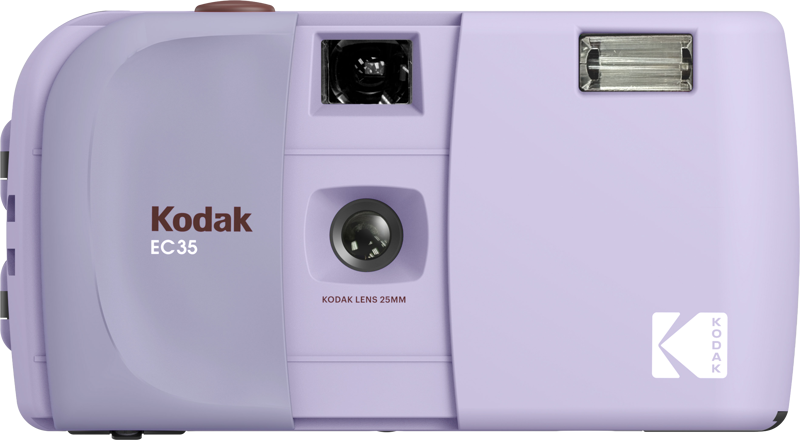 Kodak EC35 Film Camera Lavende + Kodak Ultra Max 24 Exp