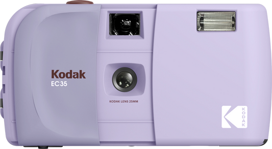 Kodak EC35 Film Camera Lavende + Kodak Ultra Max 24 Exp