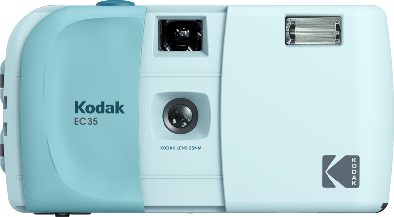 Kodak EC35 Film Camera Powder Blue  + Kodak Ultra Max 24 Exp