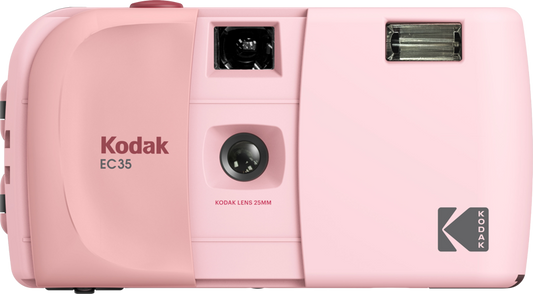 Kodak EC35 Film Camera Blush Pink  + Kodak Ultra Max 24 Exp