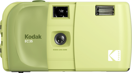 Kodak EC35 Film Camera Avocado Green  + Kodak Ultra Max 24 Exp