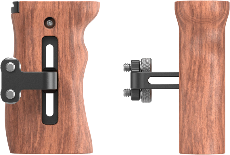 SmallRig 2093 Handle Wooden Universal Side