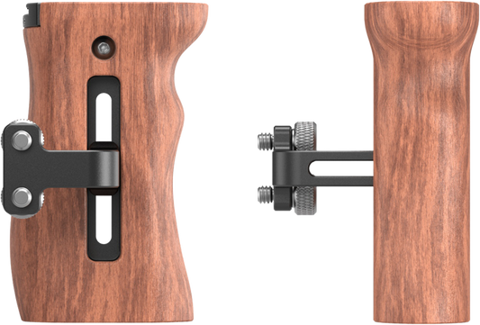 SmallRig 2093 Handle Wooden Universal Side