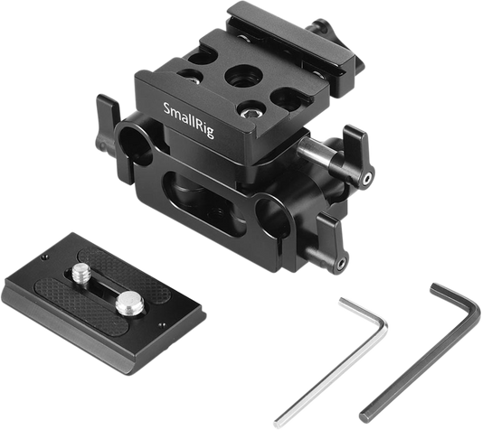 SmallRig 2272 Univ 15mm Rail Supp Syst Baseplate