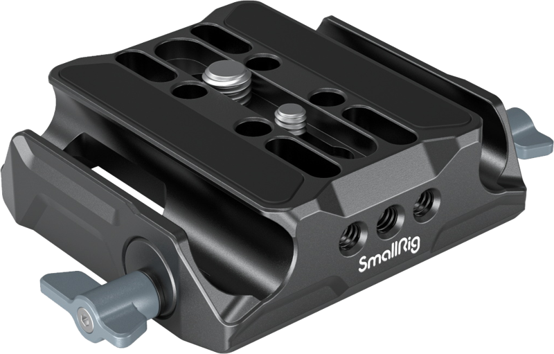 SmallRig 3357 Universal LWS Baseplate w dual 15mm Rod Clamp