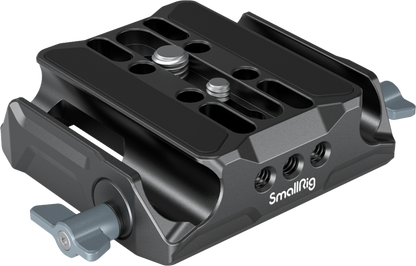 SmallRig 3357 Universal LWS Baseplate w dual 15mm Rod Clamp