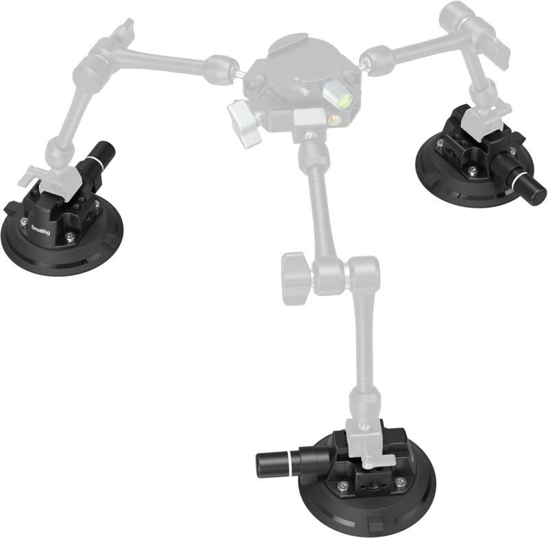 SmallRig 4122 Suction Cup 4" with camera mount