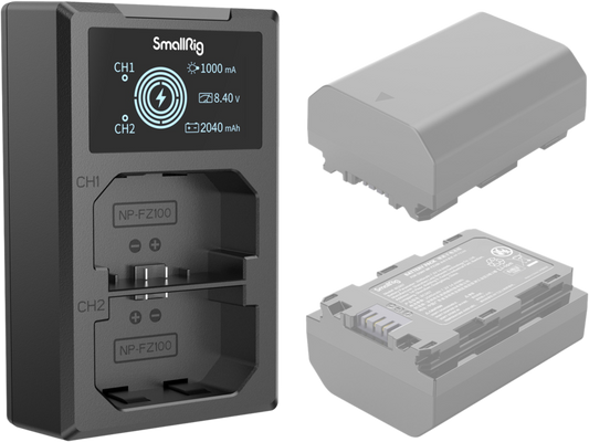 SmallRig 4087 Battery Charger For NP-FZ100 Batteries