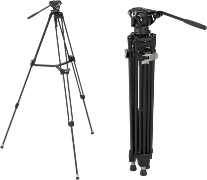 SmallRig 4163 Heavy-Duty Aluminium Video Tripod Kit FreeBlazer AD-80