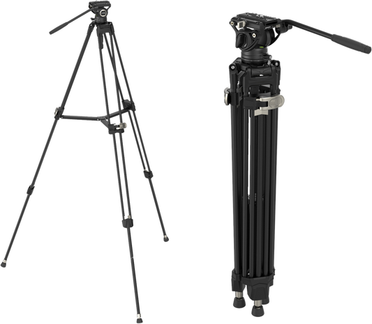 SmallRig 4163 Heavy-Duty Aluminium Video Tripod Kit FreeBlazer AD-80