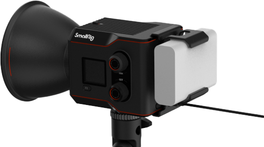 SmallRig 4376 LED Video Light COB RC 60B with Powerbank Clamp
