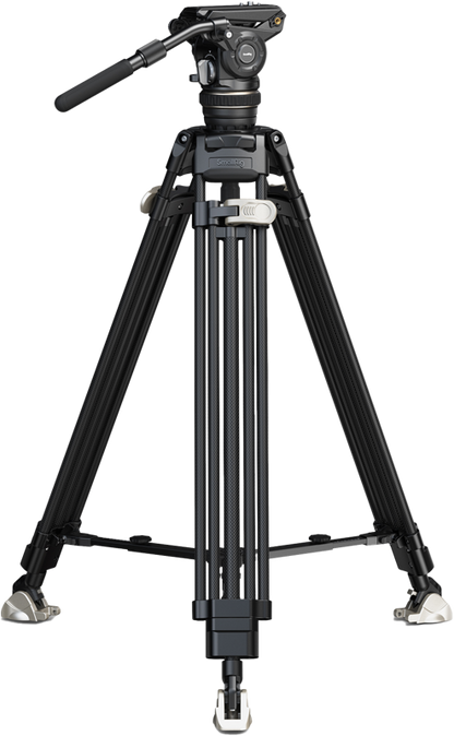 SmallRig 4463 Heavy-Duty Carbon Fiber Tripod Kit AD-120
