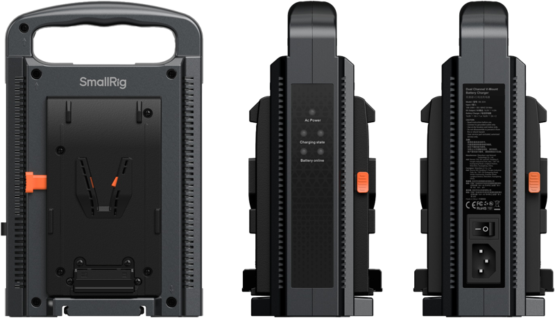 SmallRig 4578 Dual Channel V-Mount Battery Charger
