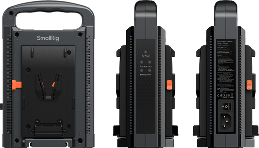 SmallRig 4578 Dual Channel V-Mount Battery Charger