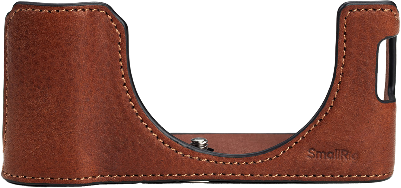 SmallRig 4699 Leather Half Case Kit for FUJIFILM X100VI (Brown)