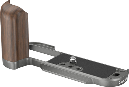 SmallRig 4736 Wooden L-Shape Grip for Fujifilm X-T50 Charcoal Silver