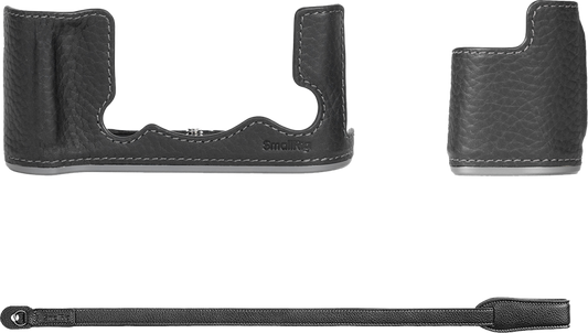 SmallRig 4709 Leather Half Case Kit for Fujifilm X-T50 Black