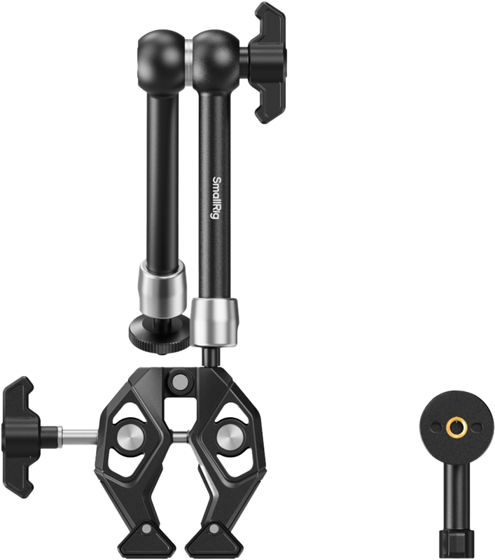 SmallRig 4454 Crab-Shaped Super Clamp Kit with Magic Arm