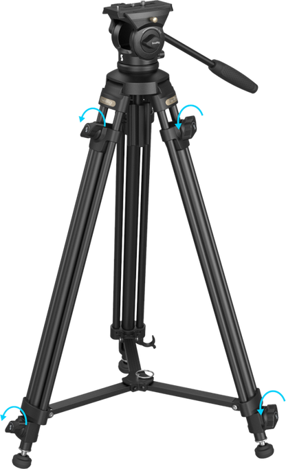 SmallRig 4684 Lightweight Video Tripod Kit AD-50 Lite