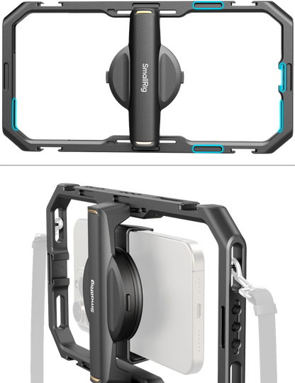 SmallRig 4597 All-in-One Video Kit for Smartphone Creators Quick Basic Edition