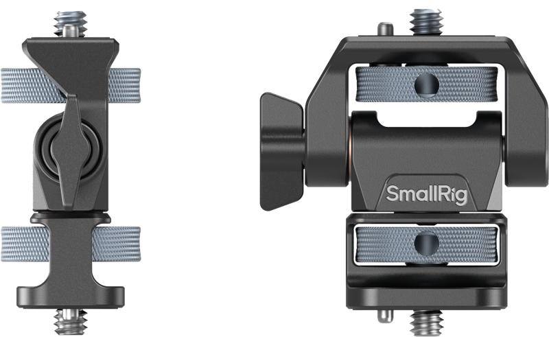 SmallRig 4886 Swivel and Tilt Adjustable Monitor Support with 1/4"-20 Screws