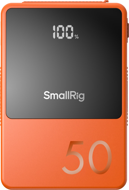 SmallRig 4871 V-Mount Battery Mini VB50 (Orange)