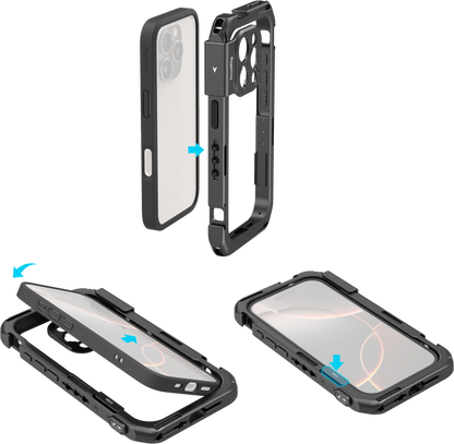 SmallRig 5006 Mobile Video Cage Basic Edition for iPhone 16 Pro Max