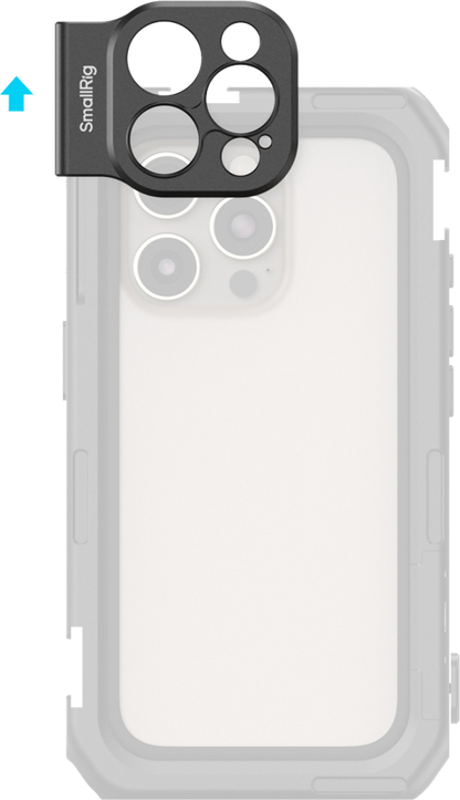 SmallRig 5009 Lens Backplate for iPhone 16 Series Cage 17mm Threaded