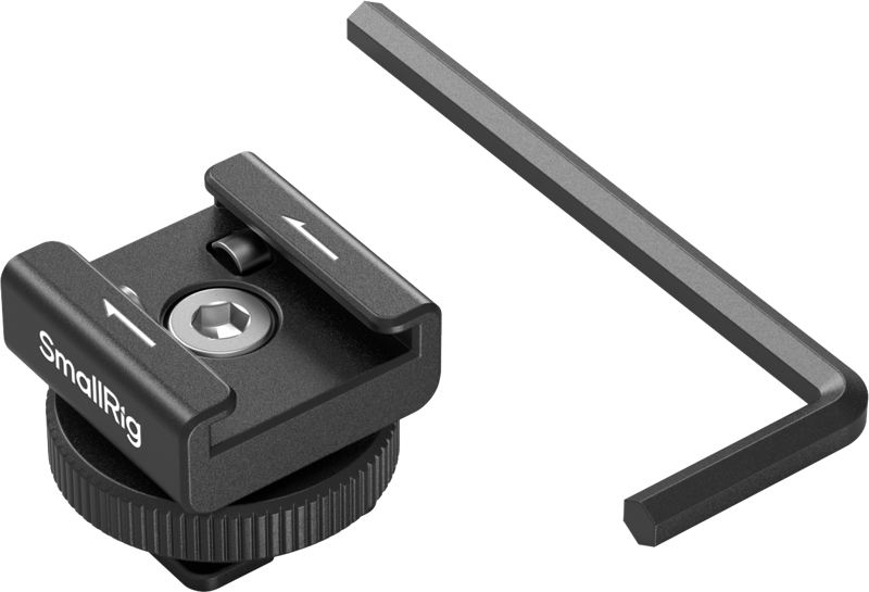 SmallRig 4822 Wireless Microphone Support with Cold Shoe Mount