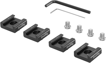 SmallRig 5033 Anti-Twist Cold Shoe Mount Support (4pcs)