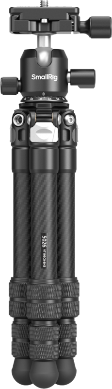 SmallRig 5026 Carbon Fiber Pocket Tripod Kit