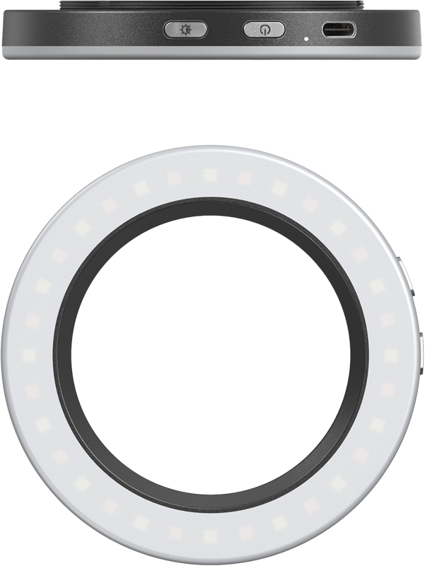 SmallRig 4873 Vibe P30 67mm Ring LED Video Light