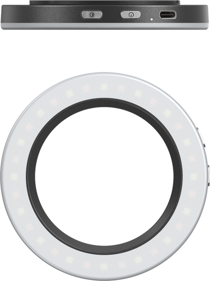 SmallRig 5203 Vibe P30 67mm Ring LED Video Light Universal Threaded Filter Adapter Kit