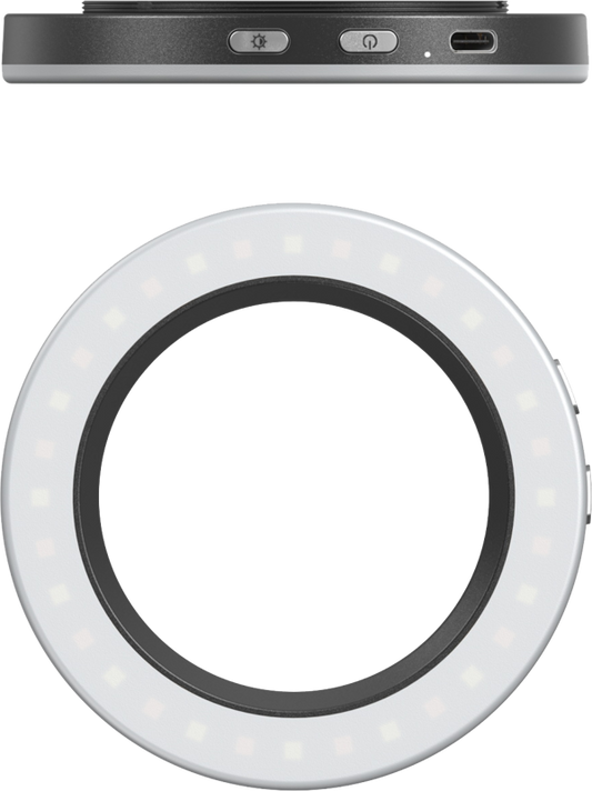 SmallRig 5203 Vibe P30 67mm Ring LED Video Light Universal Threaded Filter Adapter Kit
