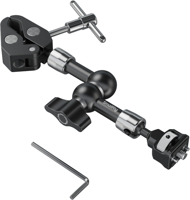 SmallRig 5310 Magic Arm with Crab-Shaped Clamp 7"