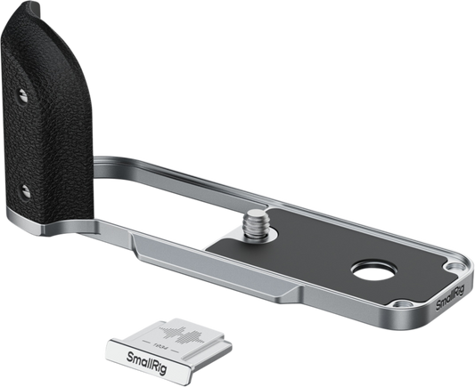 SmallRig 5216 L-Shaped Mount Plate with Silicone Handle for FUJIFILM X half Silver