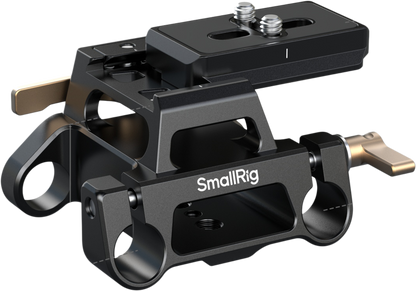 SmallRig 5365 Arca-Type Mount Plate Kit with 15mm Dual Rod Clamp