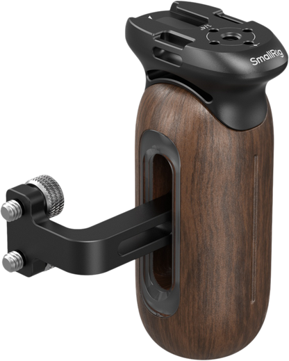 SmallRig 5237 Wooden Side Handle with 1/4"-20 Screw