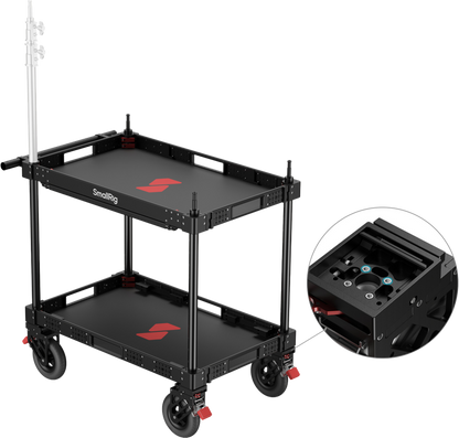 SmallRig 4573 36" Lightweight Video Production Camera Cart
