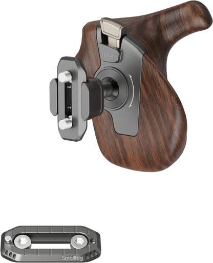 SmallRig 5192 ImageGrip Series Wooden Handle with NATO Clamp (Right Side)